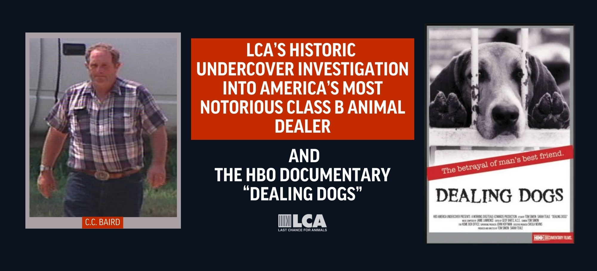 cc baird hbo documentary dealing dogs