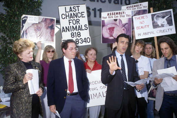 LCA Presenting Historic Resolution 558 to WeHo in 1989 Proclaiming the City of West Hollywood a Cruelty Free Zone