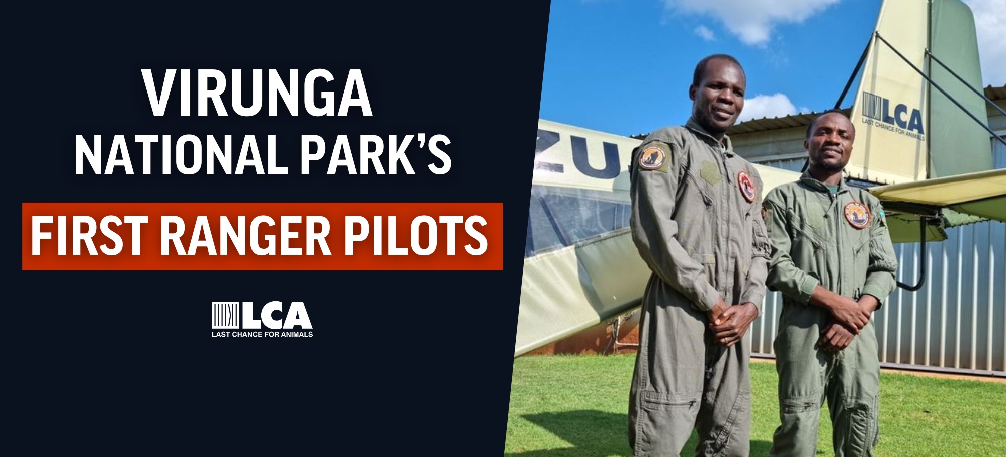 Virunga National Parks First Ranger Pilots