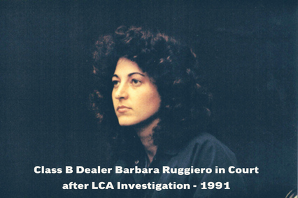 Ruggiero in Court after LCA Investigation 1991