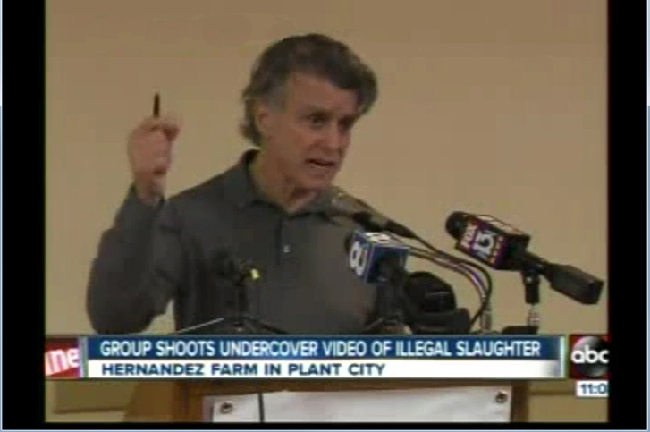 LCA's Chris DeRose at Florida press conference on backyard slaughter