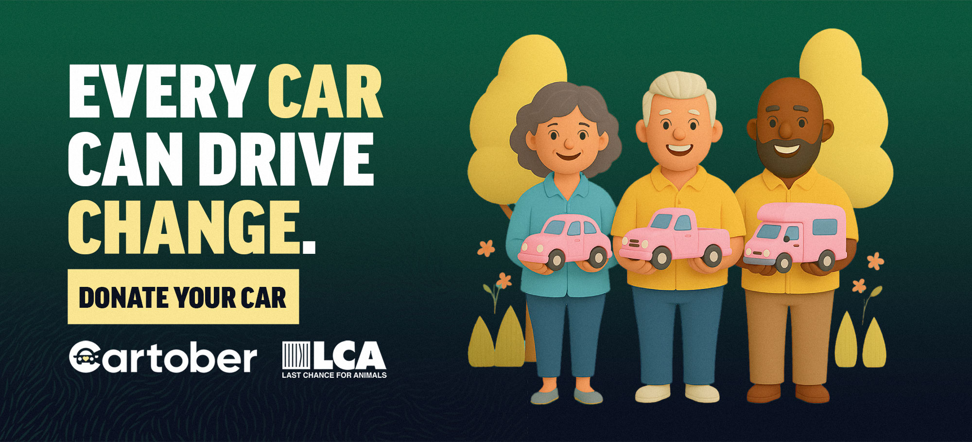 Cartober is here - donate your unwanted car to LCA